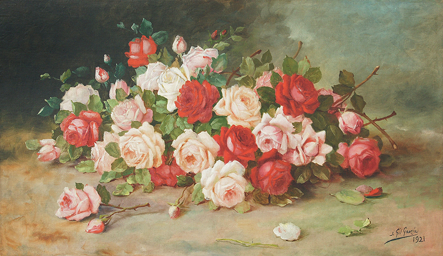 Roses<br>
<i>(Rosas)</i> by Juan Gil Garca
