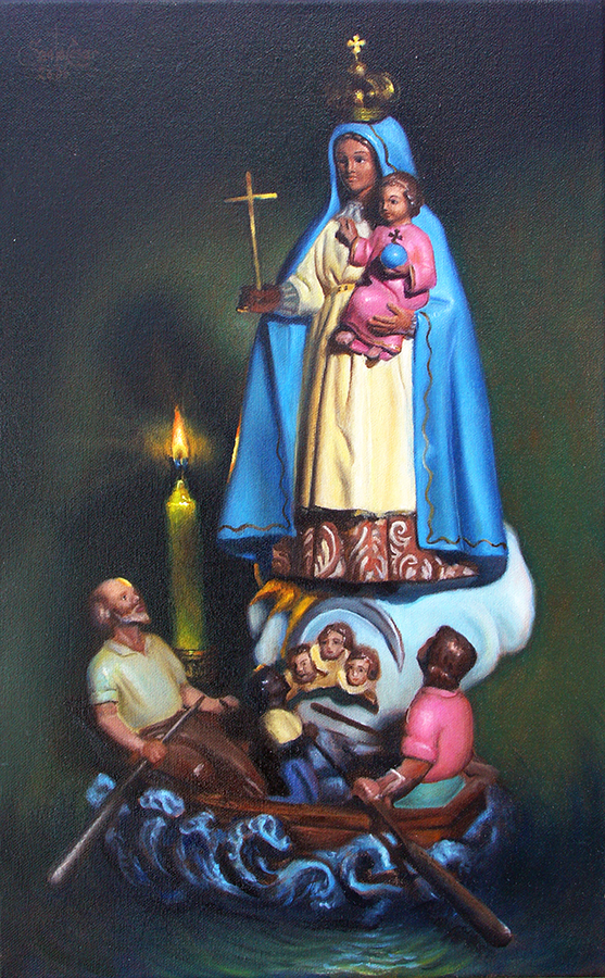 The Virgin of Charity<br> 
<i>(La Virgen de la Caridad)</i> by Csar Santos