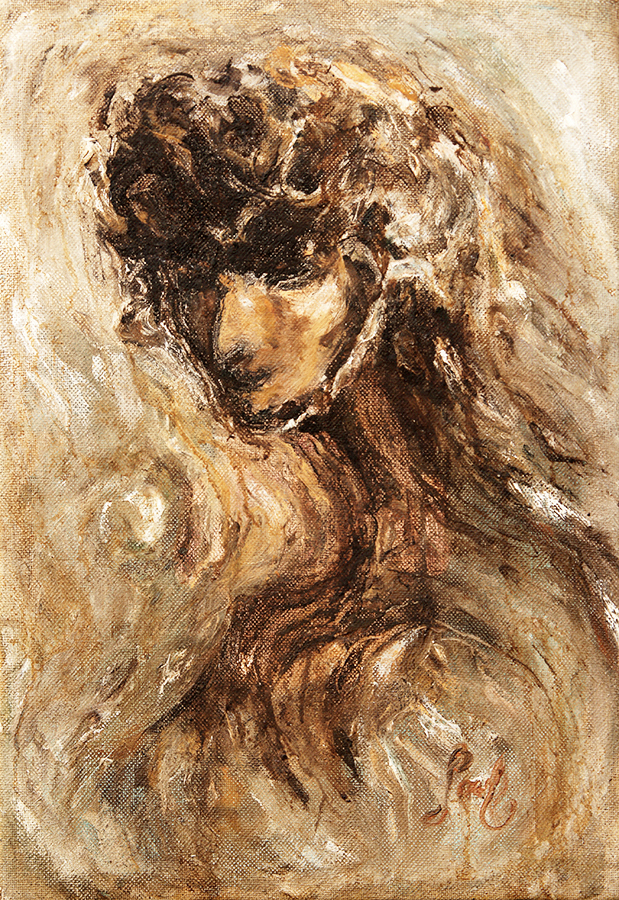 Portrait of a Woman <br>
<i>(Retrato de Mujer)</i> by Fidelio Ponce de Len