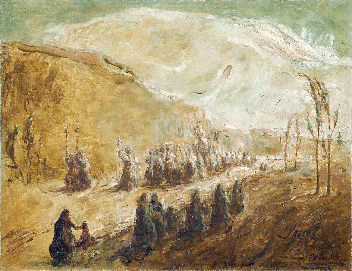 The Procession<br>
<i>(La Procesin)</i> by Fidelio Ponce de Len