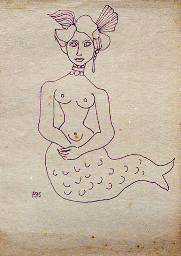 Mermaid<br>
<i>(Sirena)</i> by Ren Portocarrero