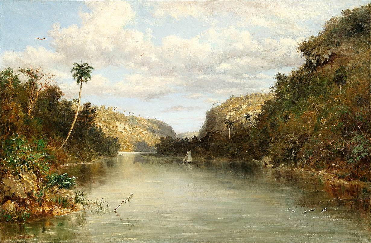 Yumur River, Matanzas<br>
<i>(El Abra de Matanzas)</i> by Esteban Chartrand