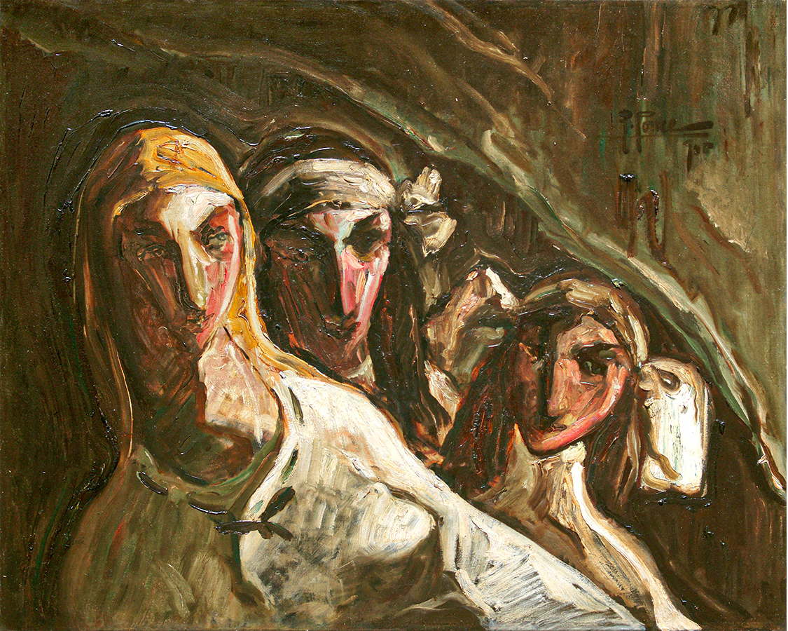Painting, Three Women<br><i>(Pintura, Tres Mujeres)</i> by Fidelio Ponce de Len