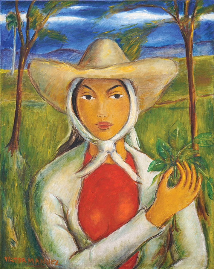 Peasant Lady <br>
<i>(Campesina)</i>
 by Vctor Manuel Garca