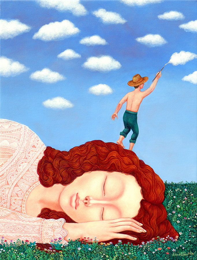 Painting a Dream <br>
<i>(Pintando un Sueo)</i> by Irina Eln Gonzlez