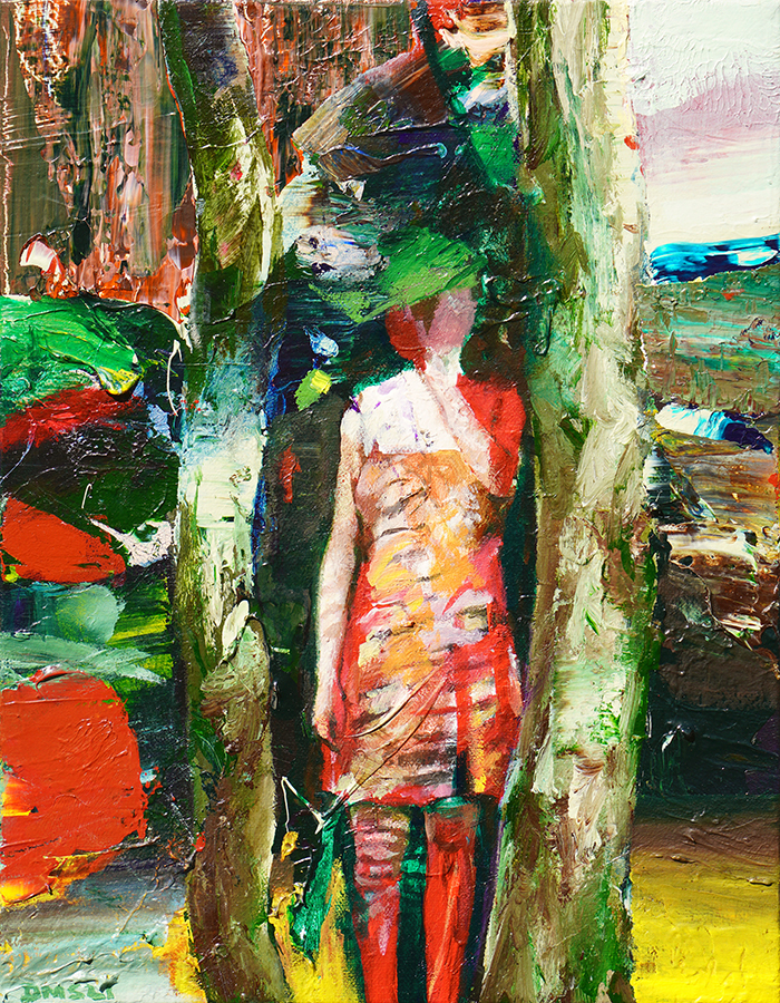 The Girl in the Striped Dress <br>
<i>(La Muchacha en el Vestido de Rayas)</i> by Danuel Mndez